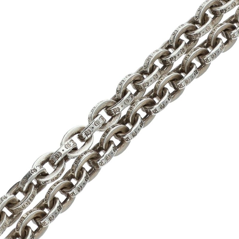 Chrome Hearts PAPER CHAIN 18 Silver Necklace Size 18 Inch