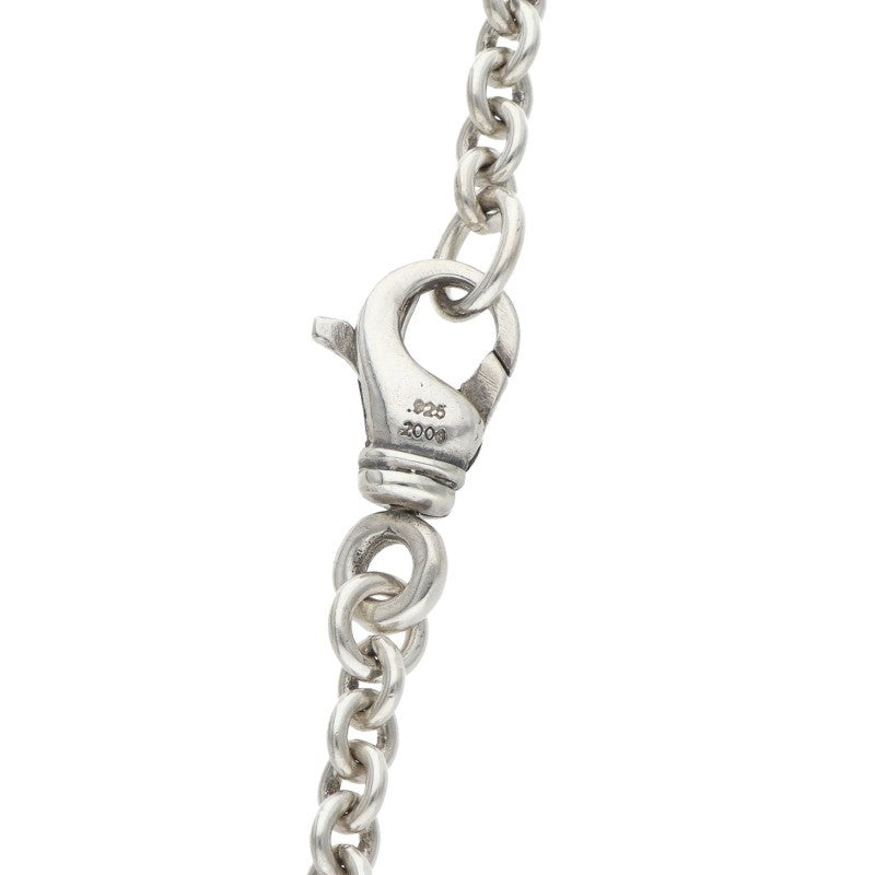 Chrome Hearts NE Chain Necklace Silver Size 18 Inch