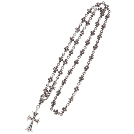 Chrome Hearts CHKE CHN TNYE W CH CRS Silver Necklace