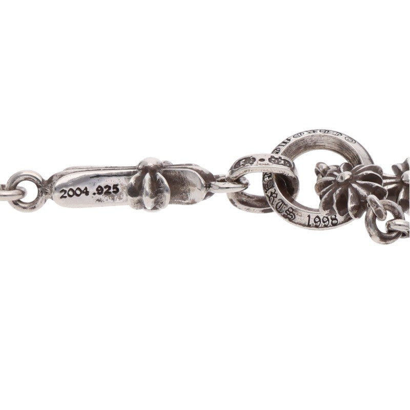 Chrome Hearts CHKE CHN TNYE W CH CRS Silver Necklace