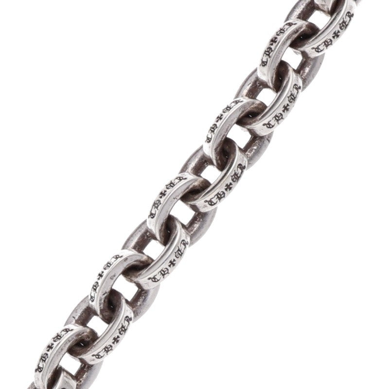 Chrome Hearts Large Paper Chain Silver Necklace Size 18 Inch