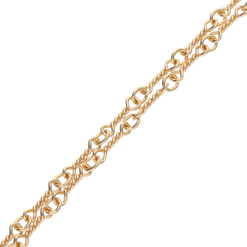 Chrome Hearts 22K T20 Twist Chain Gold Necklace Size 20 Inch
