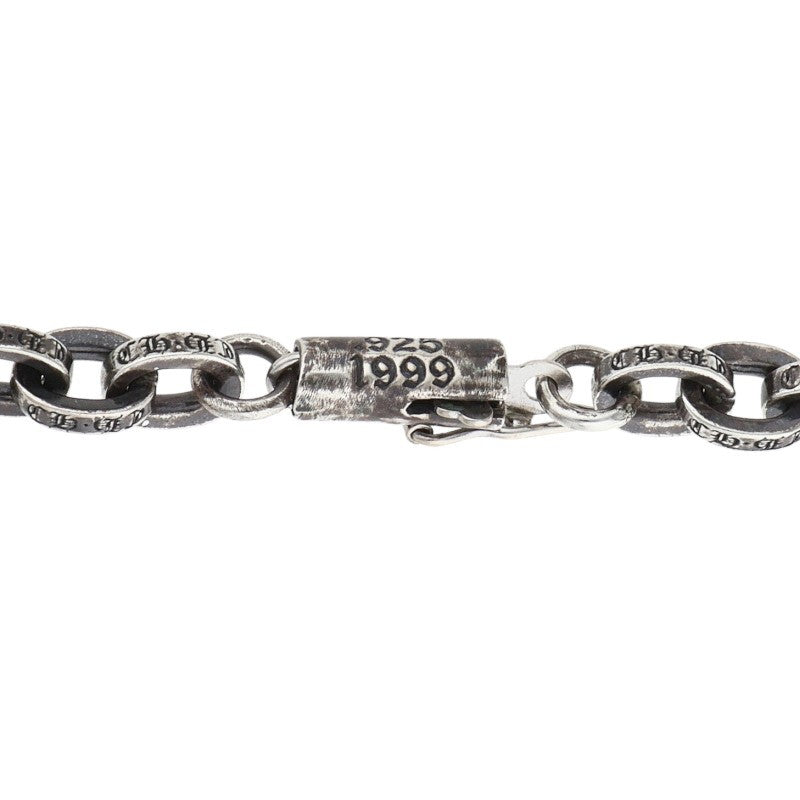 Chrome Hearts Paper Chain Silver Necklace Size 20 Inch