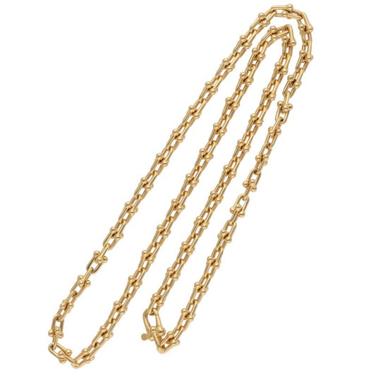 TIFFANY&Co. 18K HardWear Micro Link Necklace Size 16 Inch