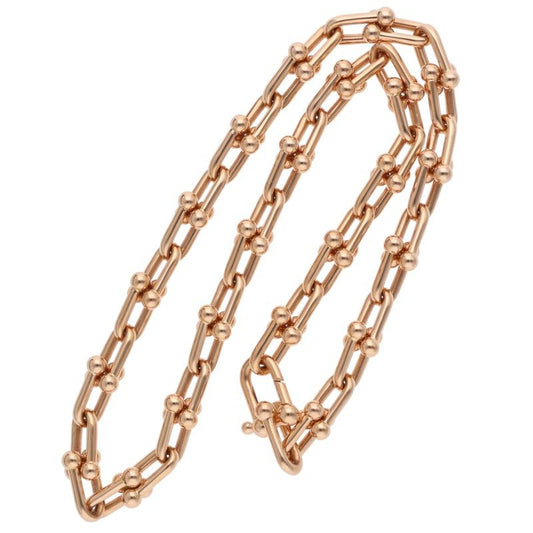TIFFANY&Co. HardWear Medium Link 18K Gold Necklace