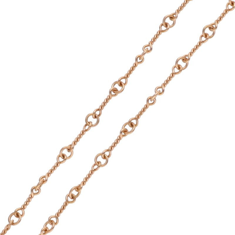Chrome Hearts 22K Yellow Gold Chain Necklace Size 20 Inch