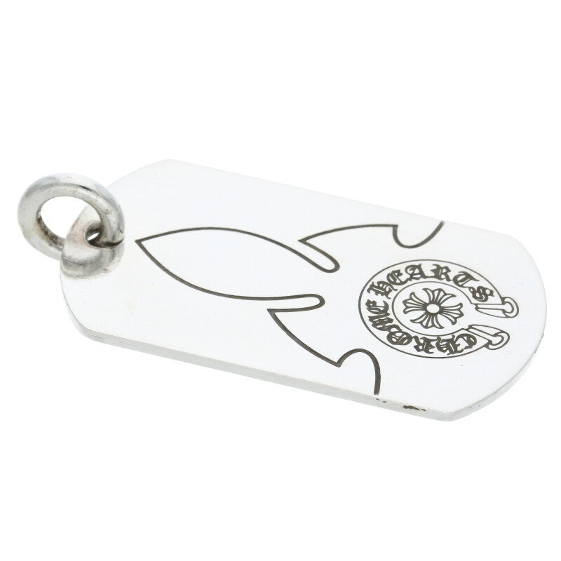 Chrome Hearts Large Dog Tag Fleur-de-lis Size ONE SIZE