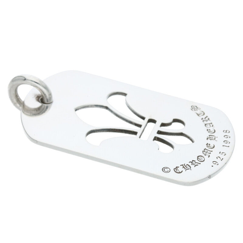 Chrome Hearts Large Dog Tag Silver 925 Size ONE SIZE