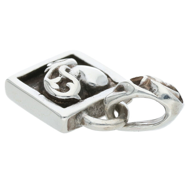 Chrome Hearts Framed Heart Charm Silver 925 Size ONE SIZE