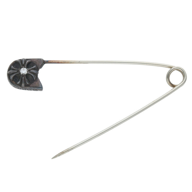 Chrome Hearts 925 Black Rhodium Safety Pin 1 Size ONE SIZE