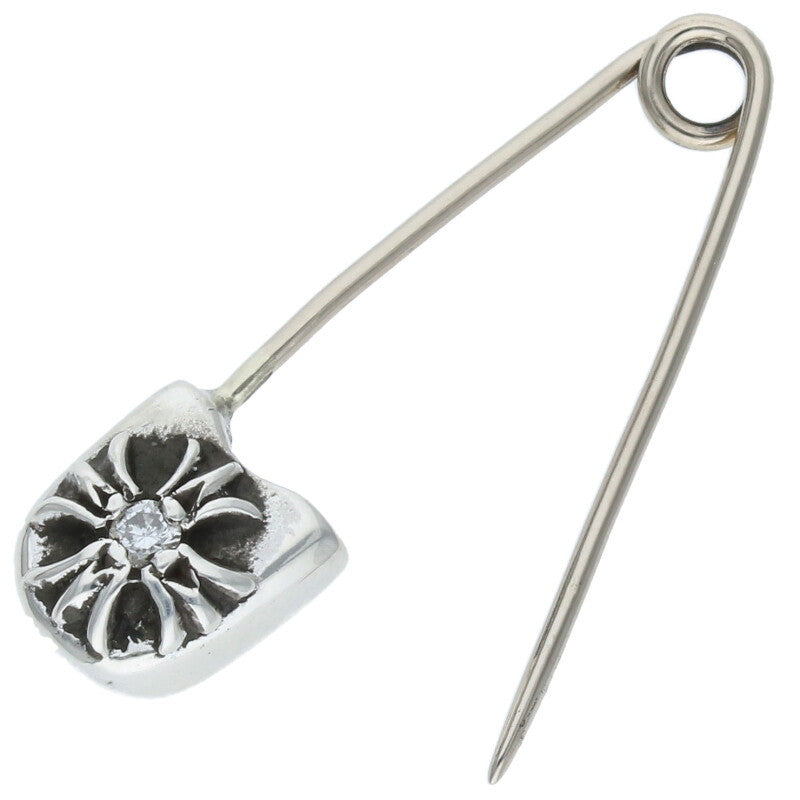 Chrome Hearts Silver Small Safety Pin 1 Size ONE SIZE