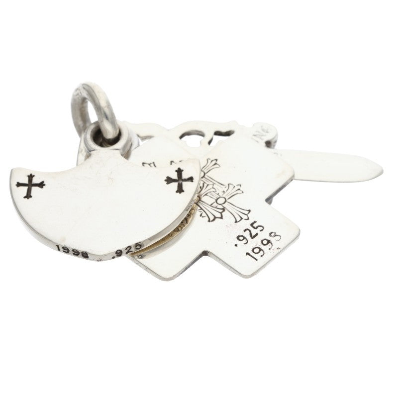 Chrome Hearts 3TRINKETS Silver Pendant Size ONE SIZE