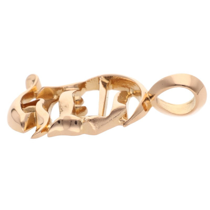 Chrome Hearts 22K CH Logo Pendant Yellow Gold Size ONE SIZE