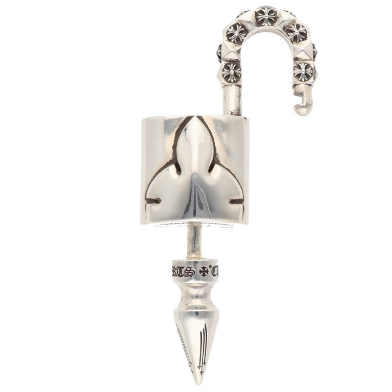 Chrome Hearts 925 Silver Padlock Fleur-Knee Size ONE SIZE