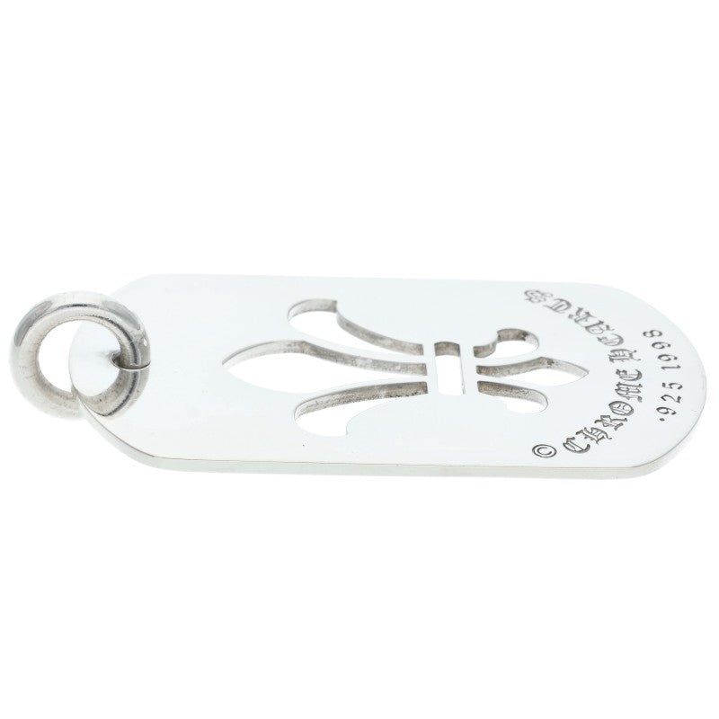 Chrome Hearts Large Dog Tag Silver Size ONE SIZE