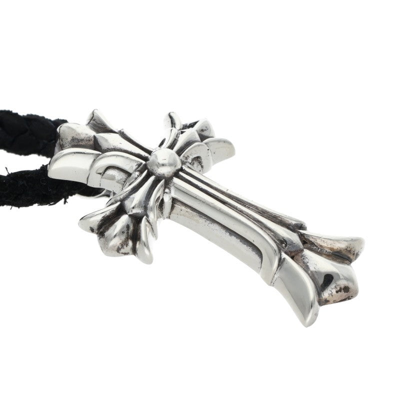 Chrome Hearts Small Double CH Cross Leather Size ONE SIZE
