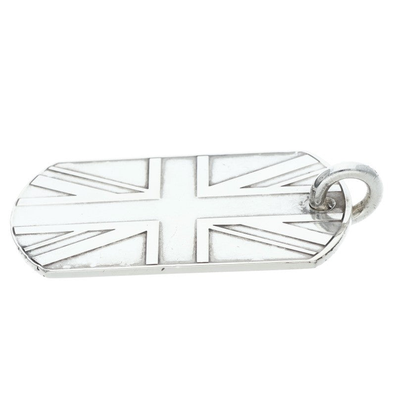 Chrome Hearts Large Dog Tag Pendant 925 Silver Size ONE SIZE