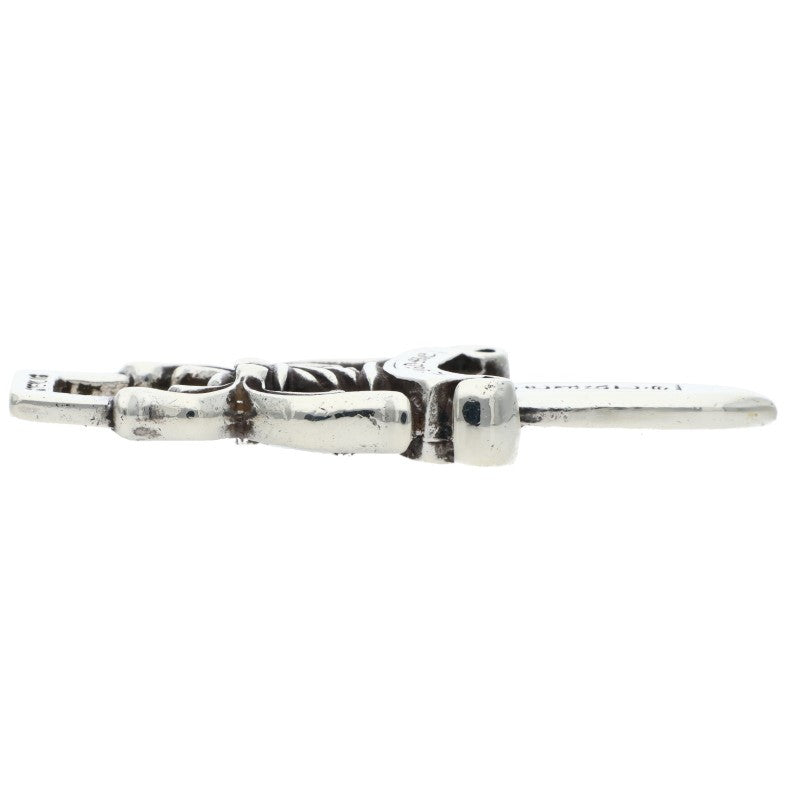 Chrome Hearts #10 Dagger Pendant Sterling Size ONE Silver