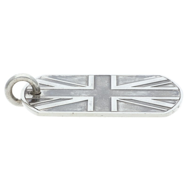 Chrome Hearts Large Dog Tag Silver Necklace Size ONE SIZE