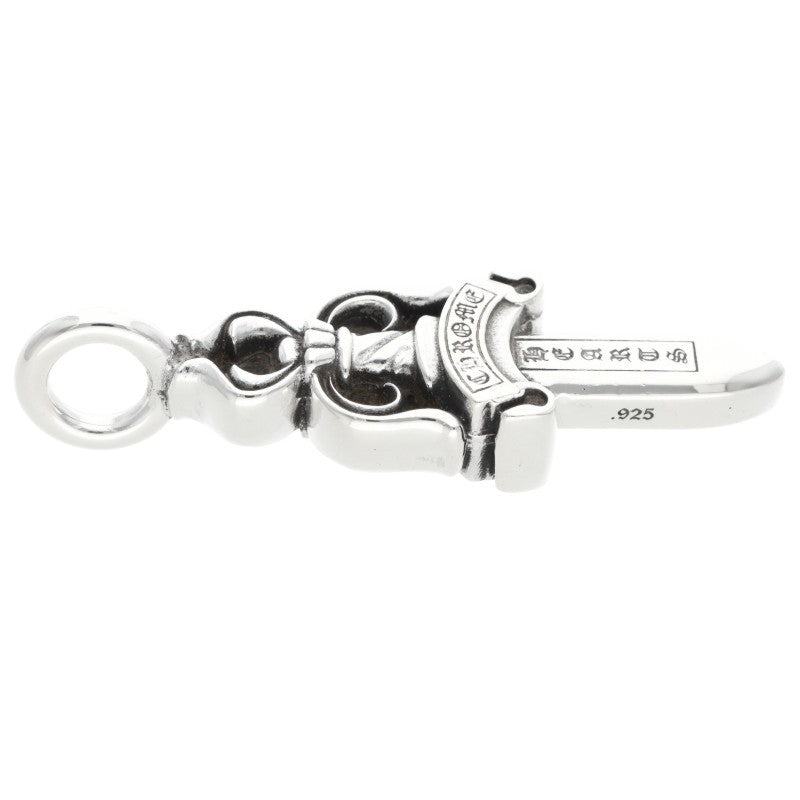 Chrome Hearts Double Dagger Silver Necklace
