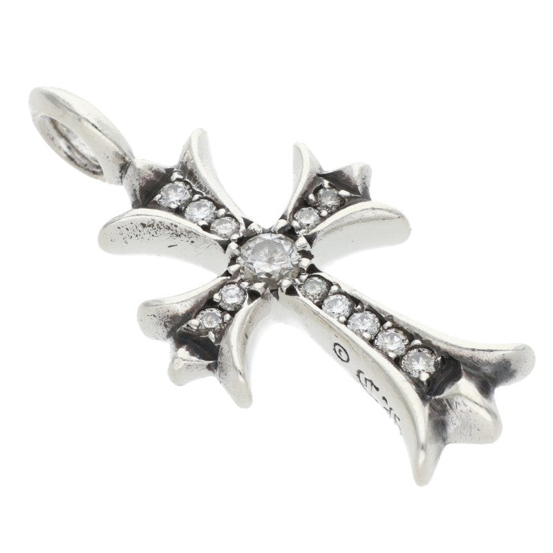 Chrome Hearts Tiny Fat Cross Diamond Pendant Size ONE SIZE