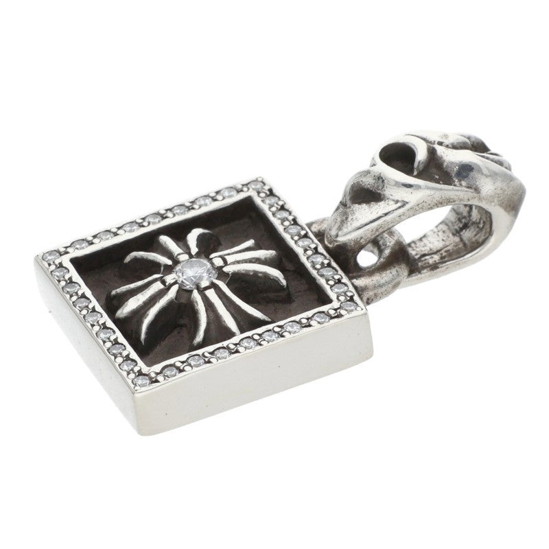 Chrome Hearts 925 Framed CH Plus Pave Diamond Size ONE Multi