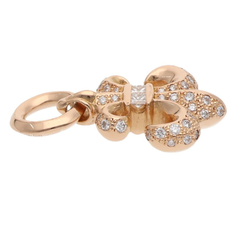 Chrome Hearts 22K BS Fleur Pave Diamond Charm Size ONE SIZE