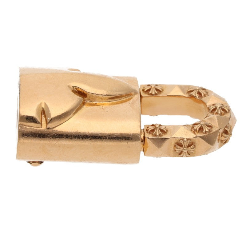 Chrome Hearts 22K Padlock Fleurknee Charm