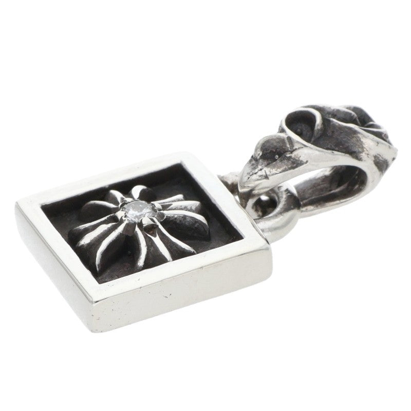 Chrome Hearts Framed CH Plus 1 Diamond 925 Size ONE Multi