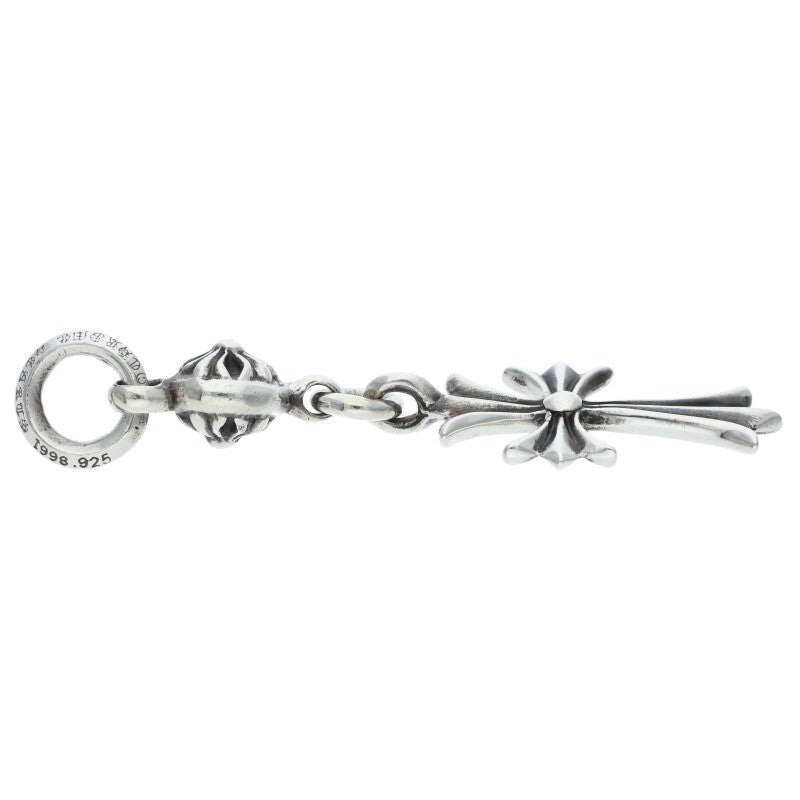 Chrome Hearts 1 Ball Tiny CH Cross Necklace Size ONE SIZE