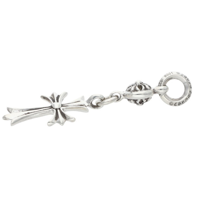Chrome Hearts 1 Ball Tiny CH Cross Charm Size ONE Silver