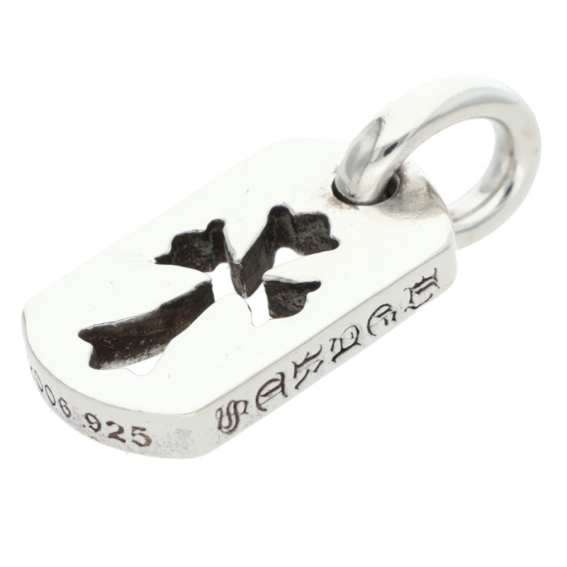 Chrome Hearts Tiny Cutout Cross Dog Tag 925 Size ONE SIZE