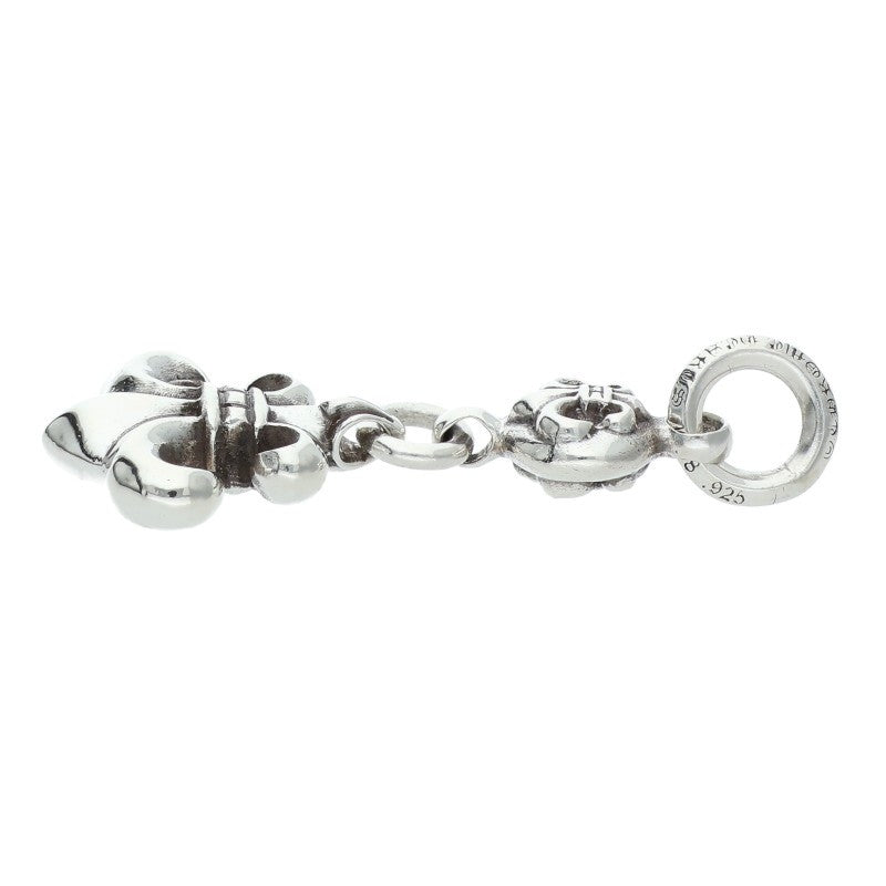 Chrome Hearts 1 Ball BS Fleur Silver Necklace Size ONE SIZE