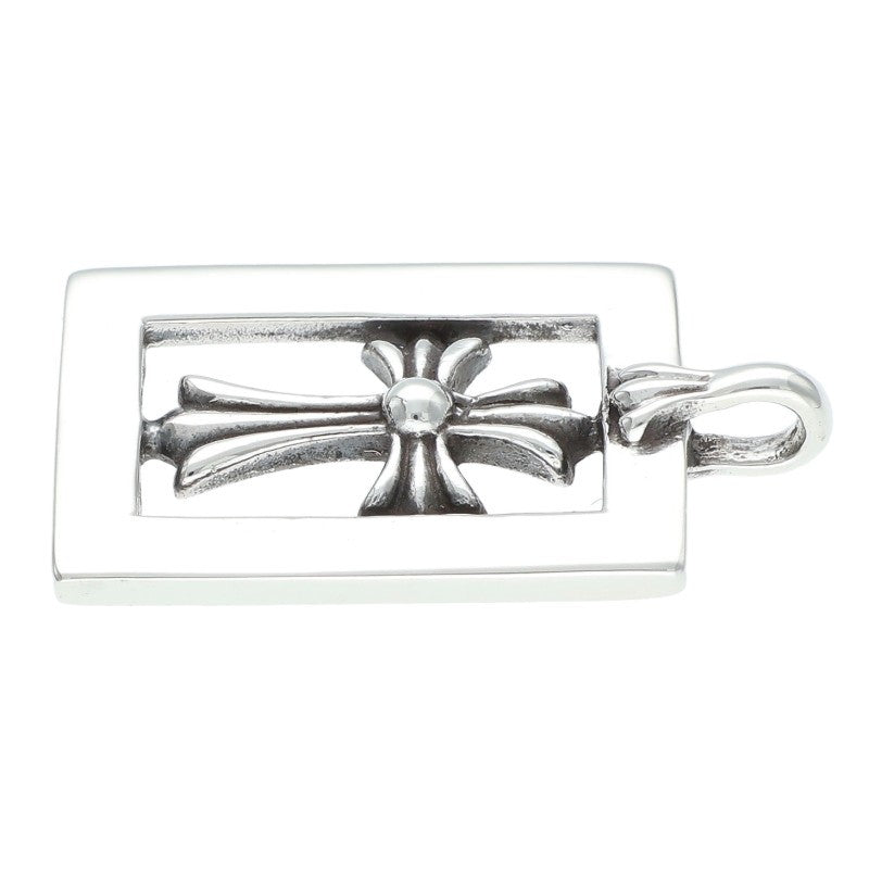 Chrome Hearts Framed Open Charm 925 Silver Size ONE SIZE