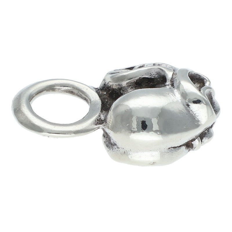Chrome Hearts #B Stack Heart Silver Charm
