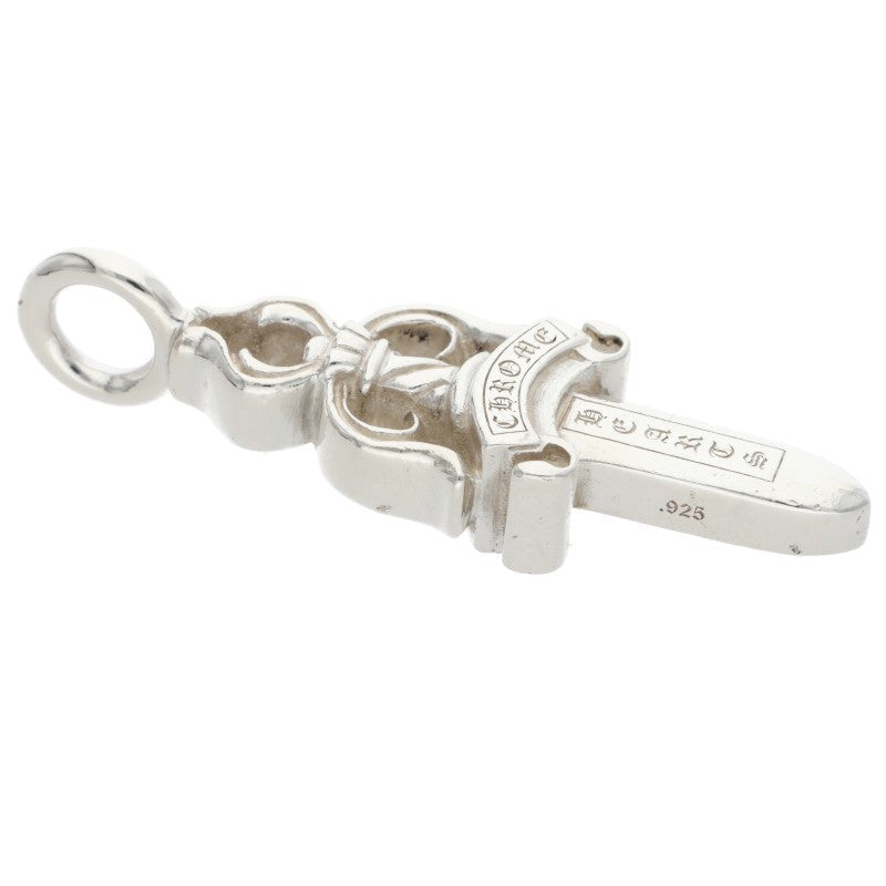 Chrome Hearts Double Dagger Silver Pendant