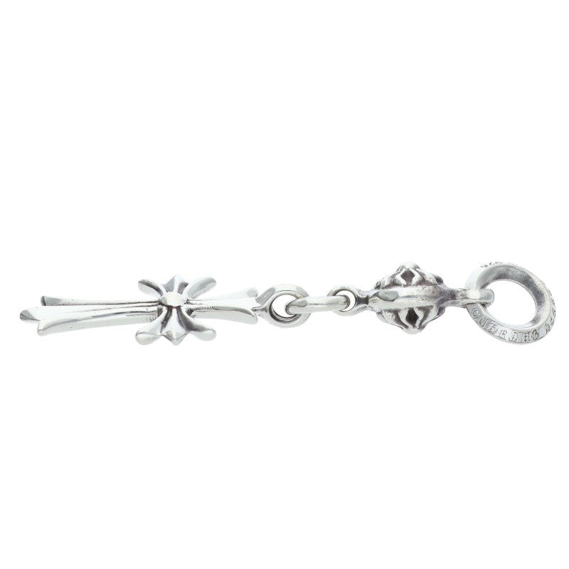 Chrome Hearts 1 Ball Tiny CH Cross Silver 925 Size ONE SIZE