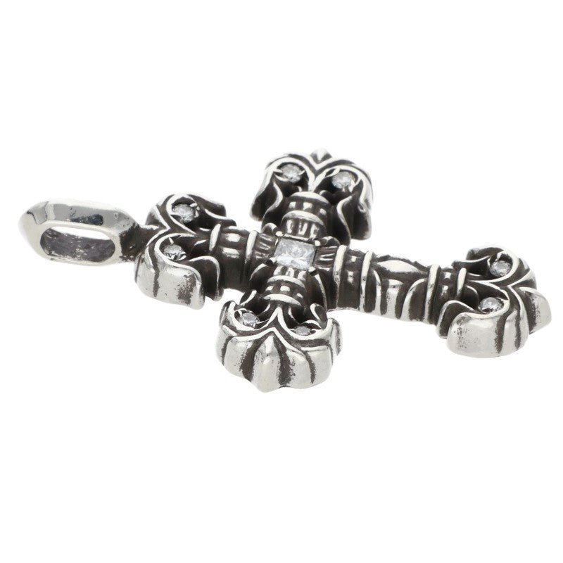 Chrome Hearts Tiny Filigree Pave Diamond 925 Size ONE SIZE