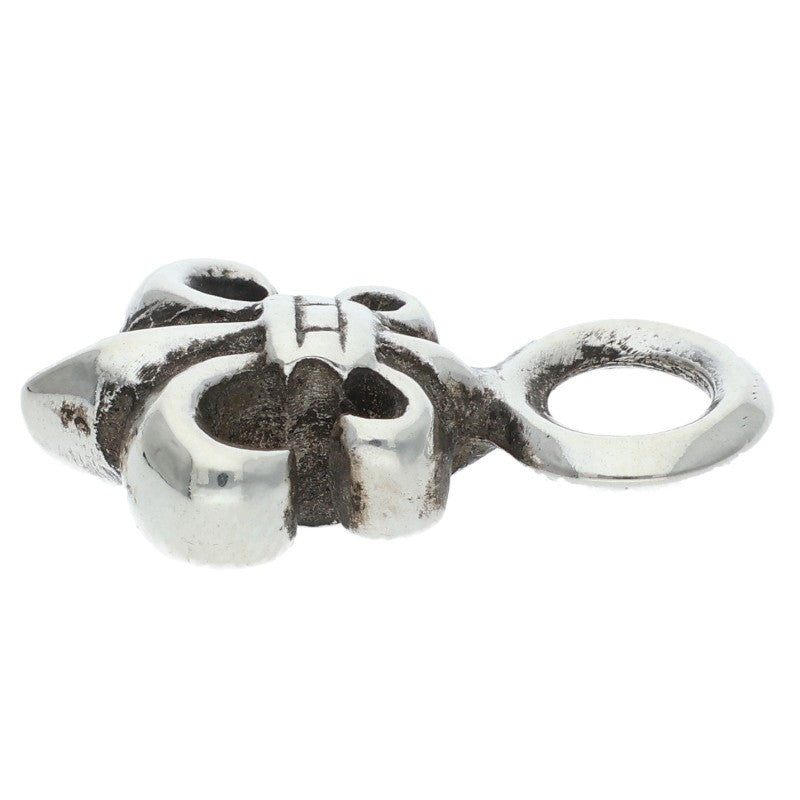 Chrome Hearts #B Stack BS Fleur Charm Silver