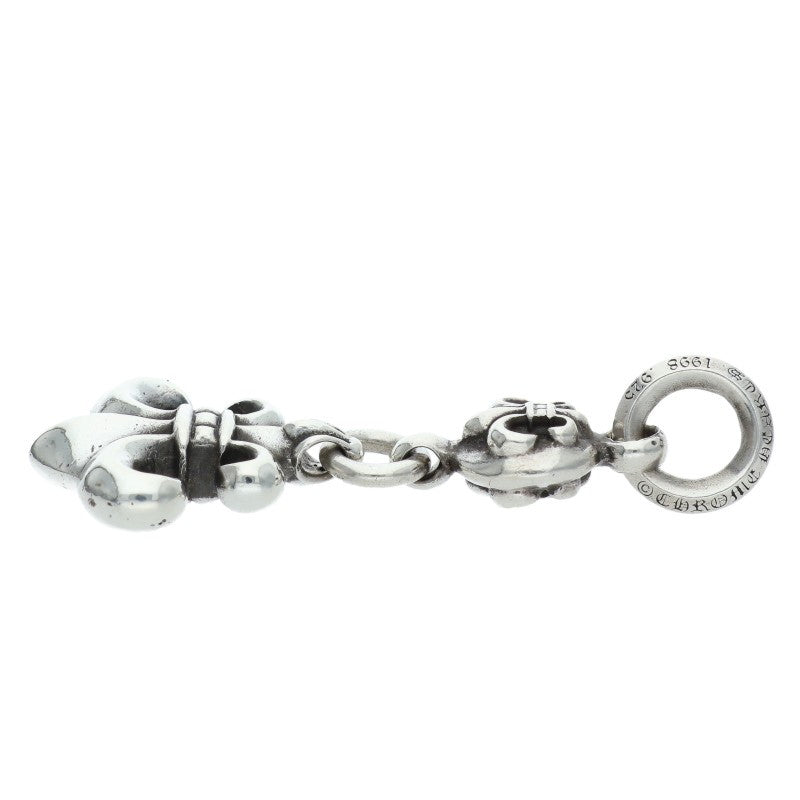 Chrome Hearts 1 Ball BS Fleur Charm 925 Silver
