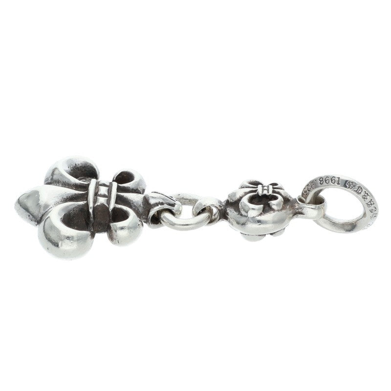 Chrome Hearts 1 Ball BS Fleur Charm 925 Silver