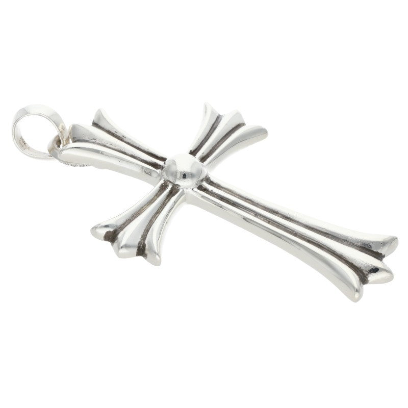 Chrome Hearts Large CH Cross W/Bale Silver Size ONE SIZE