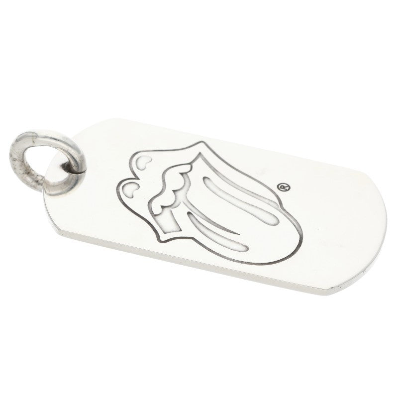 Chrome Hearts Large Lip & Tongue Dog Tag