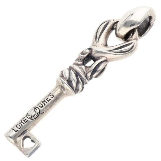 LONEONES Crane Key Large Silver Pendant Size ONE SIZE