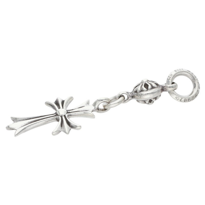 Chrome Hearts 925 Silver 1 Ball Tiny CH Cross