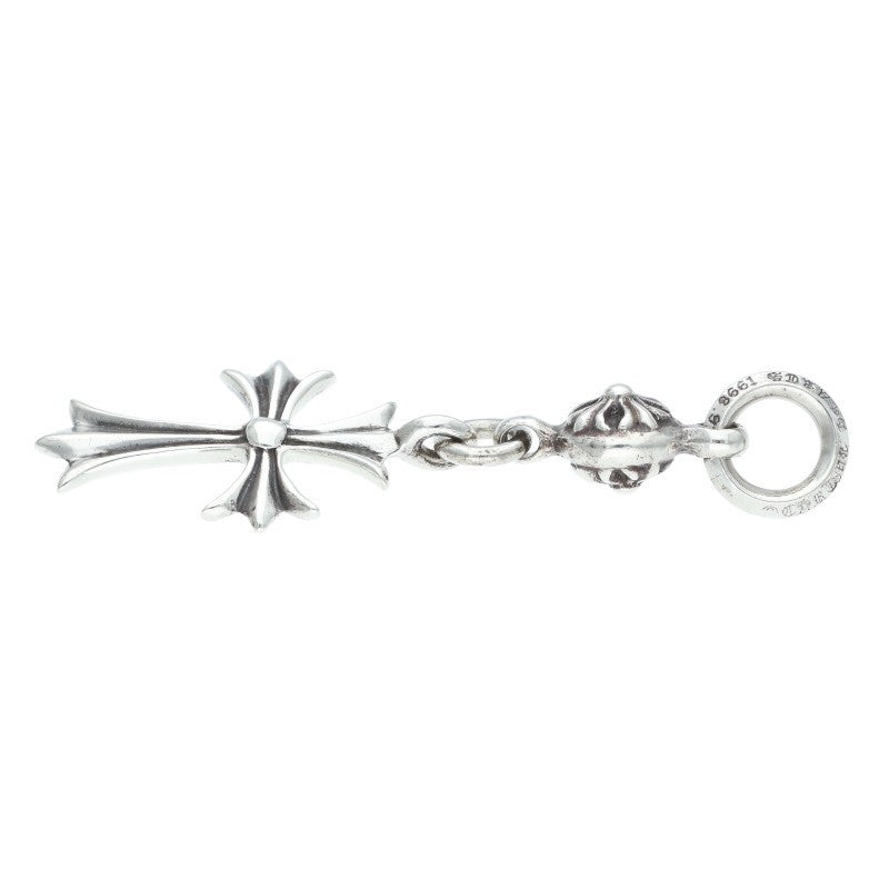 Chrome Hearts 1 Ball Tiny CH Cross Charm, Size ONE SIZE