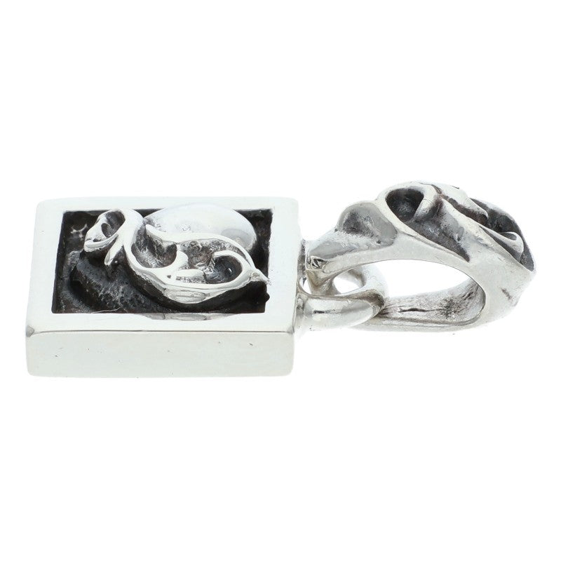 Chrome Hearts Framed Heart 925 Silver Charm Size ONE SIZE
