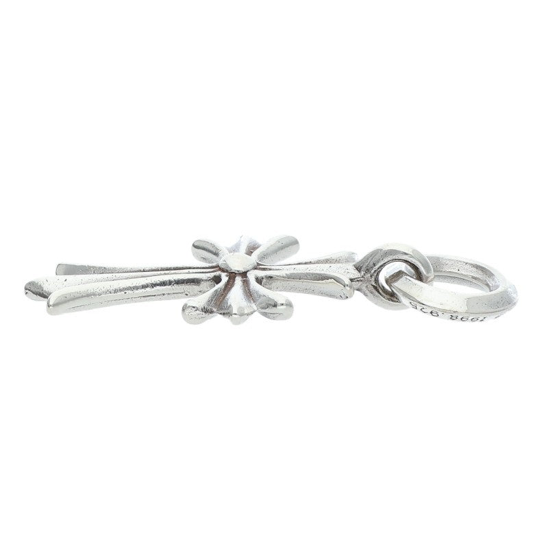 Chrome Hearts Tiny CH Cross Charm, Silver 925 Size ONE SIZE