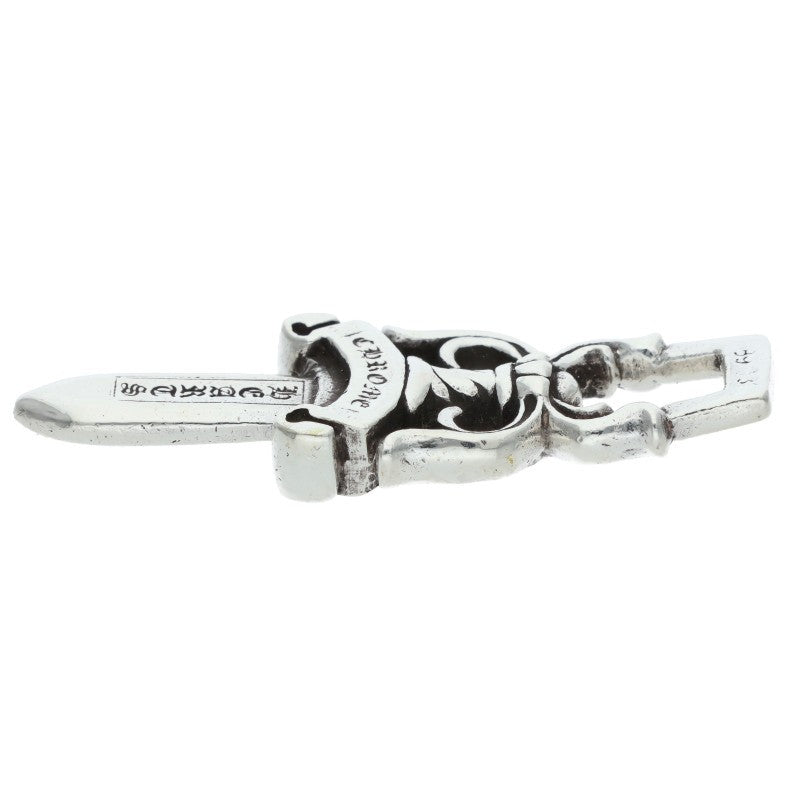 Chrome Hearts #10 Dagger Pendant Sterling Size ONE Silver