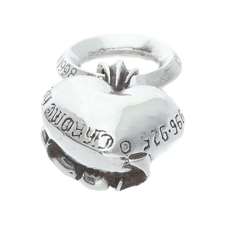 Chrome Hearts 925 Silver Heart Pendant Size ONE SIZE